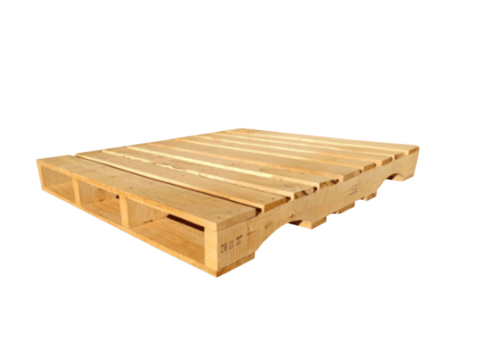 una tarima de madera