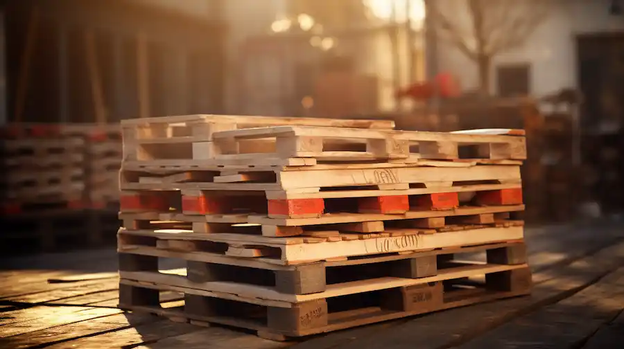 Venta de tarimas de madera para empresas