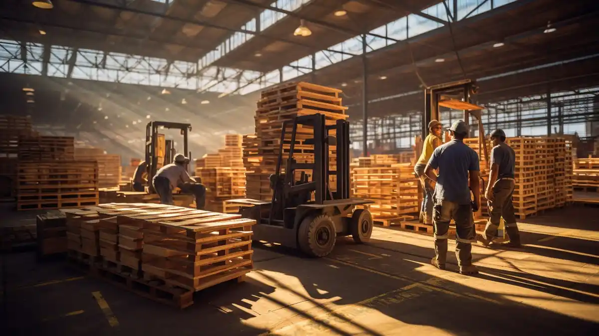 Ventajas clave de las tarimas de madera en la industria