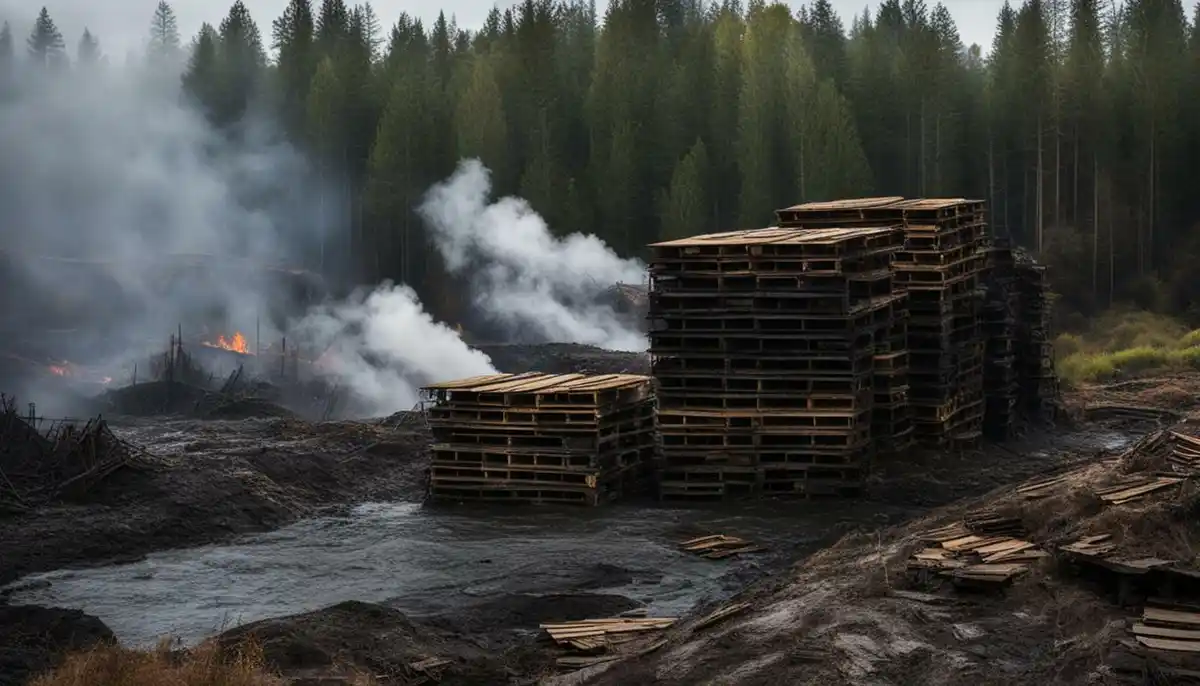 impacto ambiental de las tarimas de madera