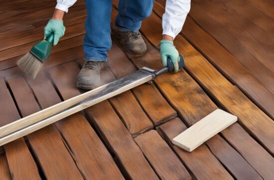 restauración de tarimas