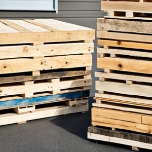 diferencia entre madera tratada y no tratada en las tarimas