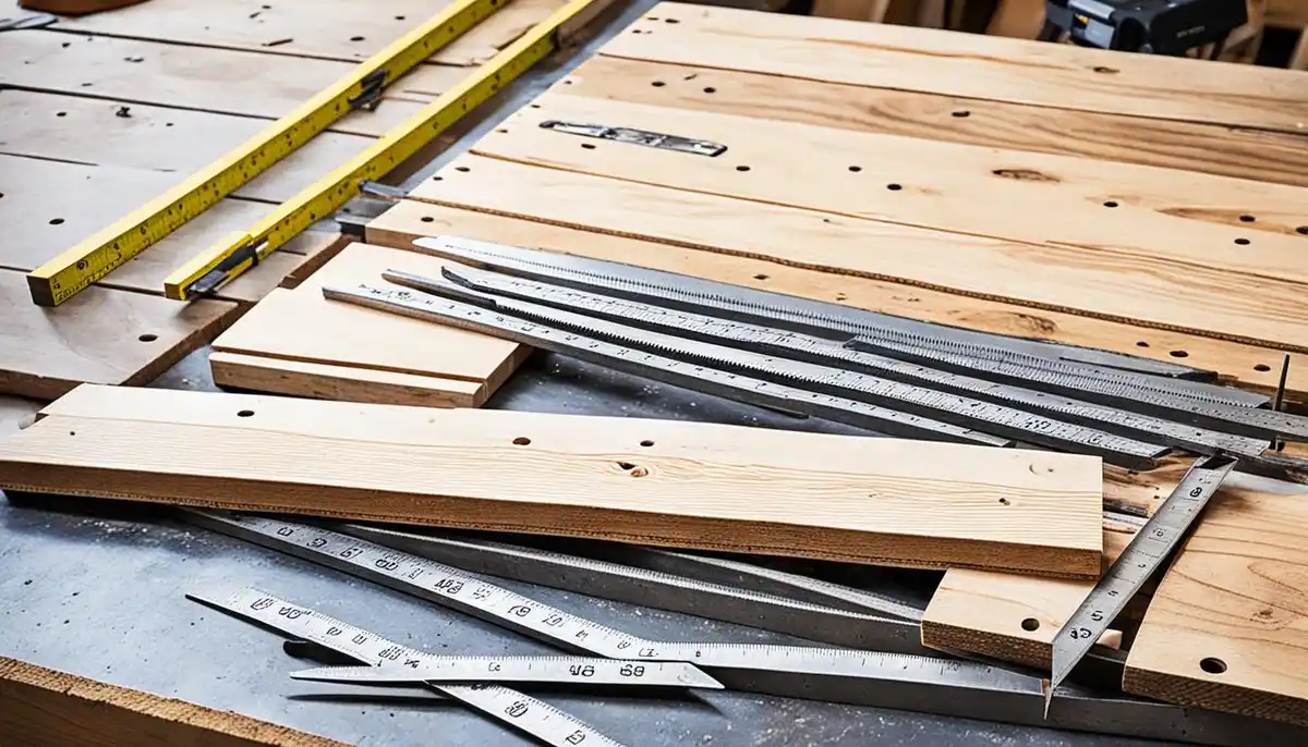 Materiales para tarimas de madera