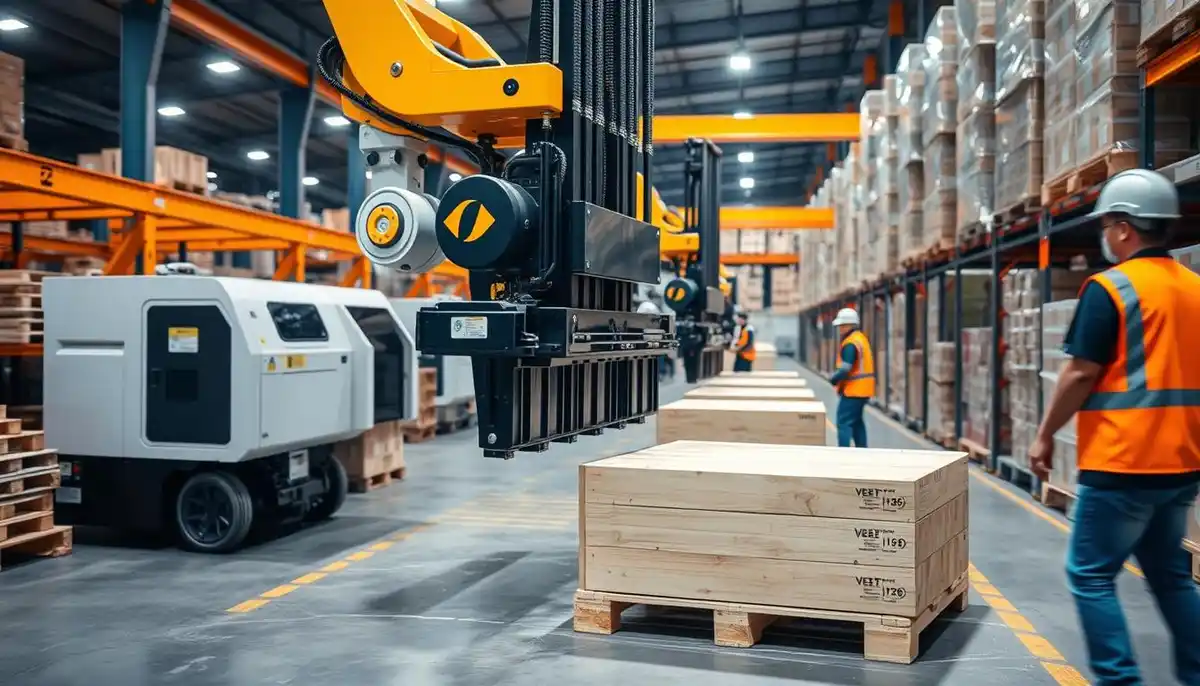 Automatización y Tecnología en el Movimiento de Tarimas